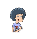 Momo The Afro Boy（個別スタンプ：40）