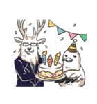 Mr.Lu Deer's life（個別スタンプ：39）