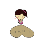 恋するゆきちゃん2（個別スタンプ：35）