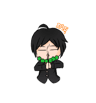Young Man Millionaire（個別スタンプ：12）