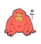 monkey 40（個別スタンプ：3）