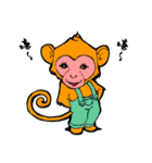 monkey 40（個別スタンプ：32）