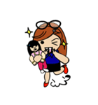 Peach and Child Angel（個別スタンプ：17）