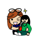 Peach and Child Angel（個別スタンプ：22）