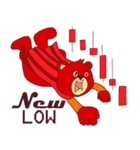 Success Investor : Willy Bull ＆ Tom Bear（個別スタンプ：35）
