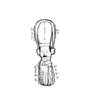 しゃくし君（個別スタンプ：9）