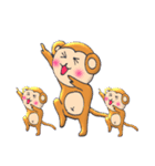 おさるまる（個別スタンプ：21）