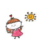 チューリップ女（個別スタンプ：2）