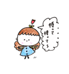 チューリップ女（個別スタンプ：7）