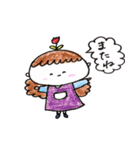 チューリップ女（個別スタンプ：8）