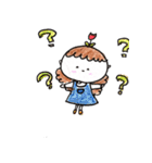 チューリップ女（個別スタンプ：11）