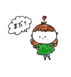 チューリップ女（個別スタンプ：12）