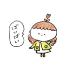 チューリップ女（個別スタンプ：15）