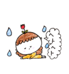 チューリップ女（個別スタンプ：18）