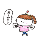 チューリップ女（個別スタンプ：19）