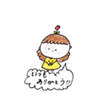 チューリップ女（個別スタンプ：20）