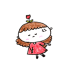 チューリップ女（個別スタンプ：21）
