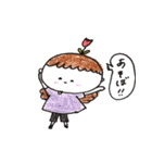 チューリップ女（個別スタンプ：26）