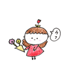 チューリップ女（個別スタンプ：31）