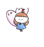 チューリップ女（個別スタンプ：34）