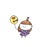 チューリップ女（個別スタンプ：36）