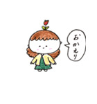 チューリップ女（個別スタンプ：38）