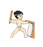 ゆるふわ系太鼓打ち（個別スタンプ：2）