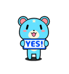 しぐまくんとたっくまん。（個別スタンプ：2）