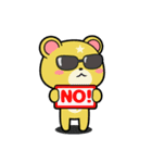 しぐまくんとたっくまん。（個別スタンプ：3）