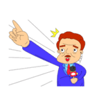 Mr. Reporter（個別スタンプ：12）