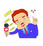 Mr. Reporter（個別スタンプ：20）