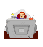 Mr. Reporter（個別スタンプ：29）