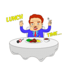 Mr. Reporter（個別スタンプ：38）