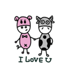 Our Simple Happy Life（個別スタンプ：36）