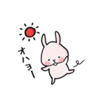 ももうさの日常［岡山弁］（個別スタンプ：4）