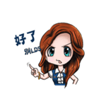 Honey OL（個別スタンプ：14）