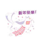 ジャコウネコHALU日常生活（個別スタンプ：3）