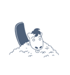 Snow Horse（個別スタンプ：4）