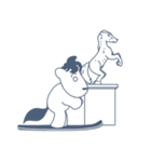 Snow Horse（個別スタンプ：8）