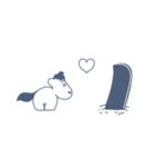 Snow Horse（個別スタンプ：27）
