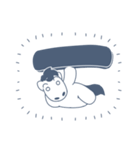 Snow Horse（個別スタンプ：32）