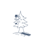Snow Horse（個別スタンプ：34）