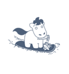 Snow Horse（個別スタンプ：40）