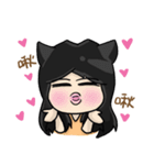 Neko and Cinos: Love is so sweet（個別スタンプ：8）