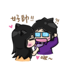 Neko and Cinos: Love is so sweet（個別スタンプ：11）
