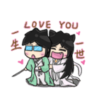 Neko and Cinos: Love is so sweet（個別スタンプ：40）