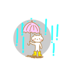 雨空のネコ（個別スタンプ：10）