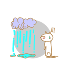 雨空のネコ（個別スタンプ：18）