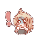 笑顔の少女（個別スタンプ：9）