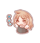 笑顔の少女（個別スタンプ：11）
